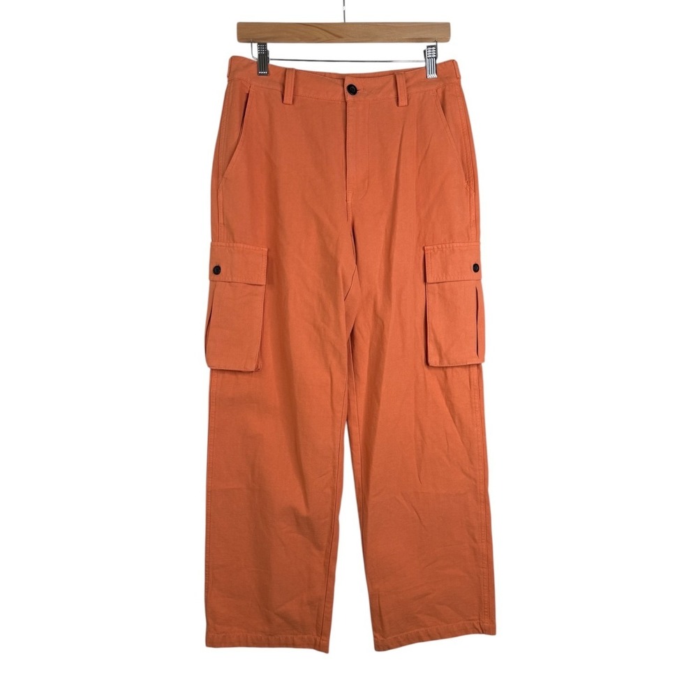 Velvet Heart Los Angeles Women's Orange High Rise Cargo Pants size‎ Small
